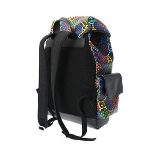 Gucci Canvas Daypack Supreme Psychedelic GG Backpack Multicolor Black